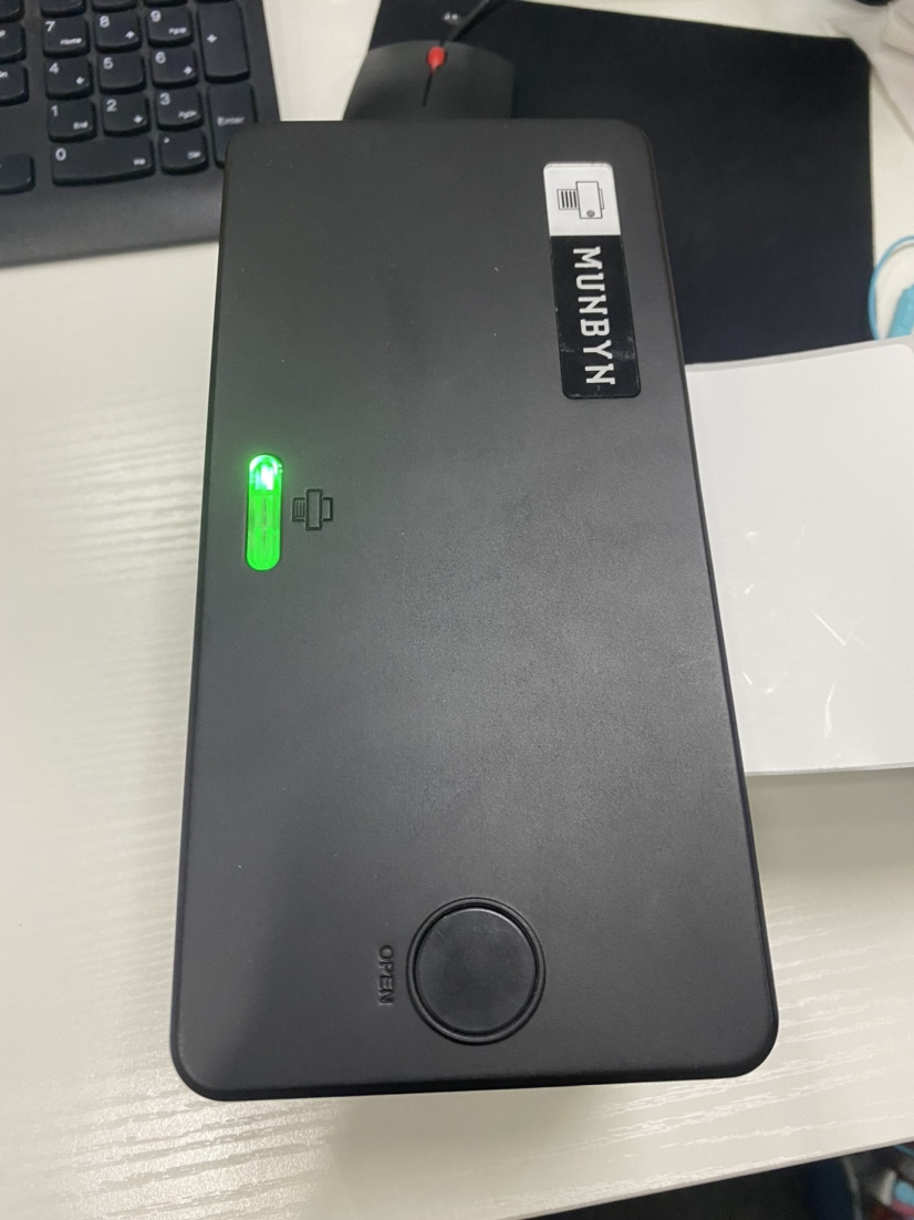 Why is the red light blinking on the printer? MUNBYN Help Center