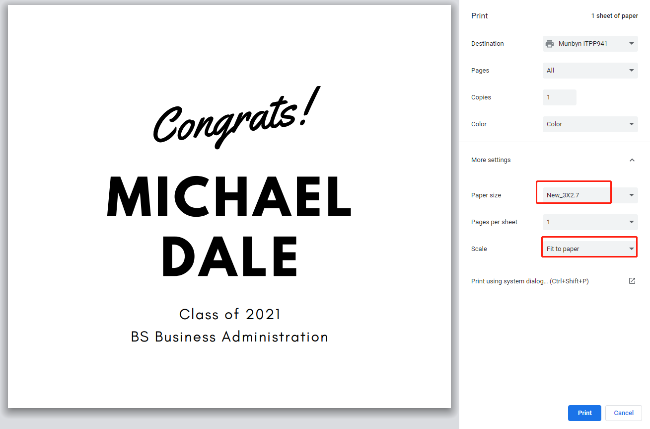 How to print paw labels? MUNBYN Help Center