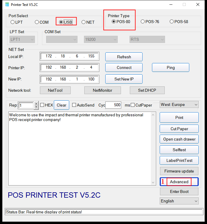 MUNBYN ITPP047 ITPP080 WIFI printer how to setup by WEB 