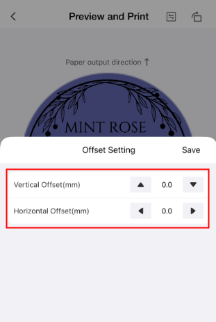 ITPP130 How to adjust the print offset of the device? – MUNBYN Help Center