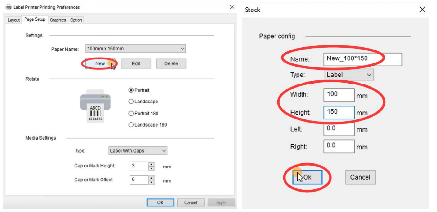 Create New Custom Size Labels MUNBYN Help Center